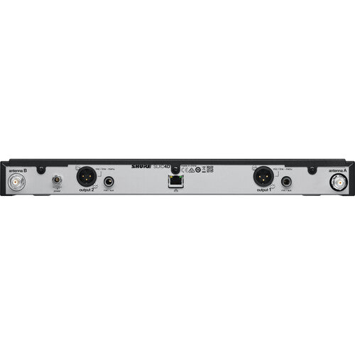 Shure SLXD14D-H55 Dual Wireless System with Two SLXD1 Bodypack Transmitters (H55: 515 to 558 MHz)