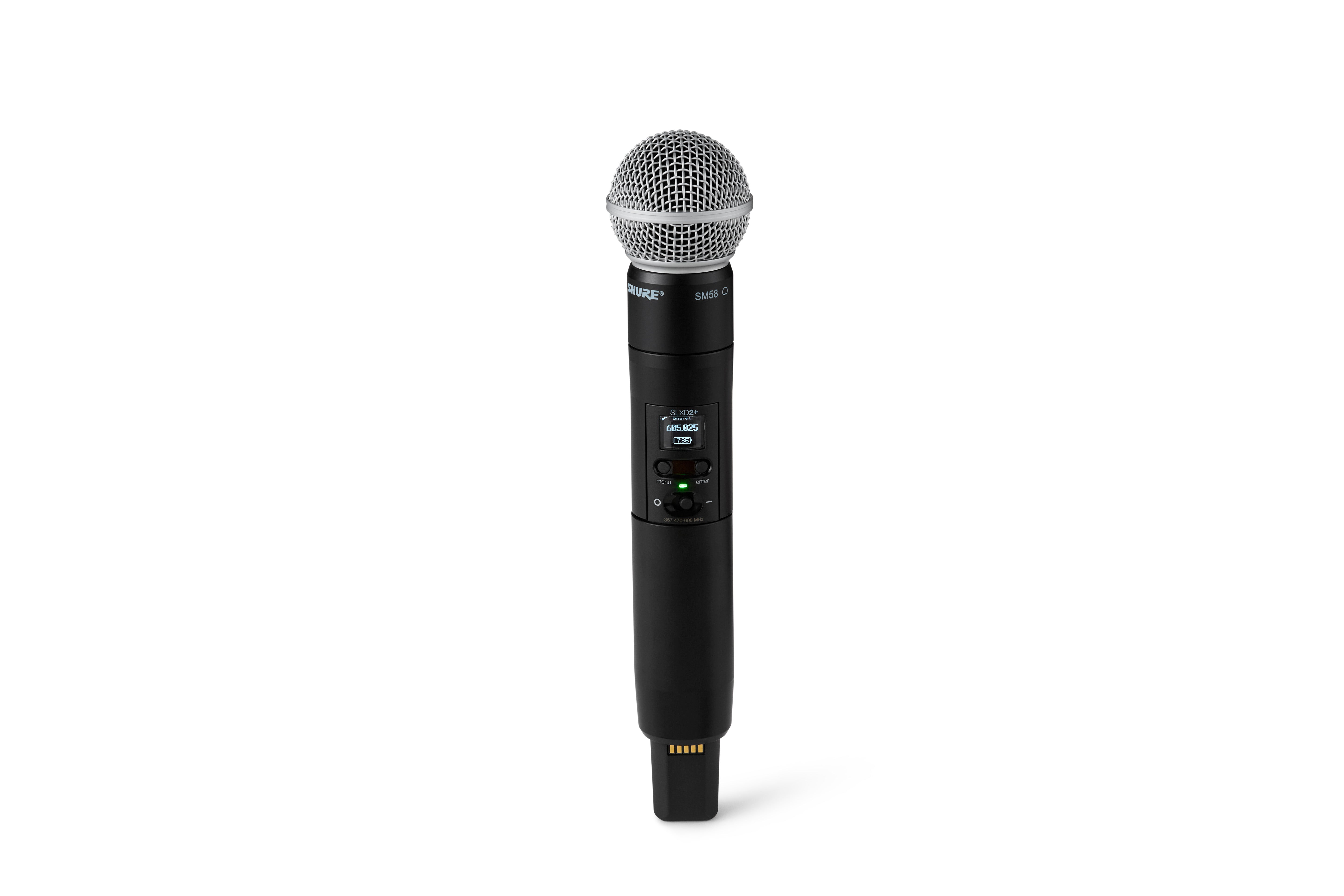 Shure SLXD2+/58-G57 Digital Handheld Transmitter with SM58 Microphone Cartridge