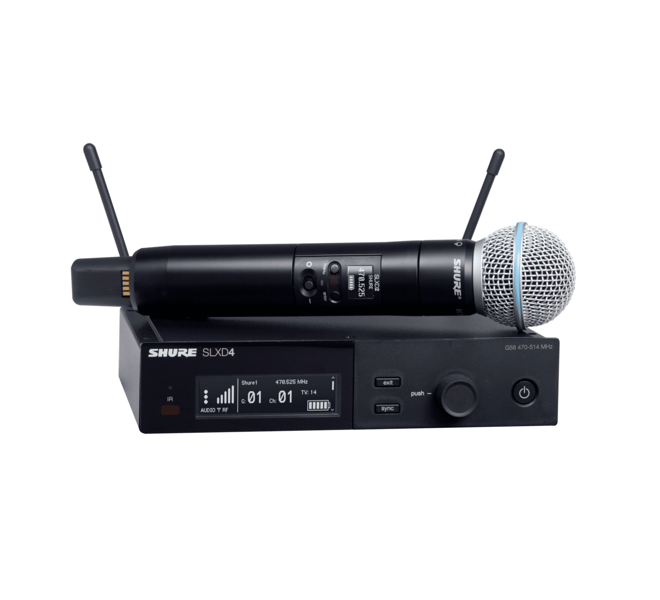 Shure SLXD24/B58 Digital Wireless Handheld System