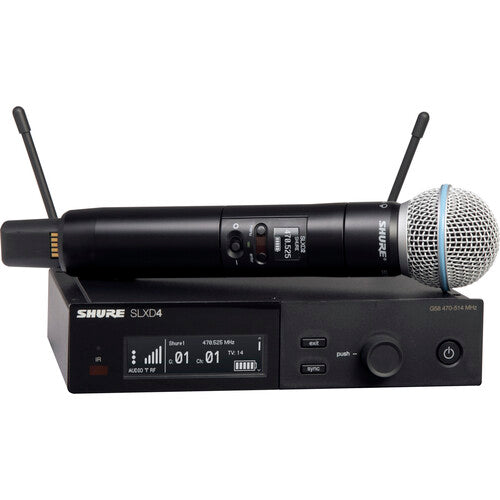 Shure SLXD24/B58-H55 Wireless System with Beta 58A Handheld Transmitter