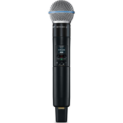 Shure SLXD24/B58-H55 Wireless System with Beta 58A Handheld Transmitter