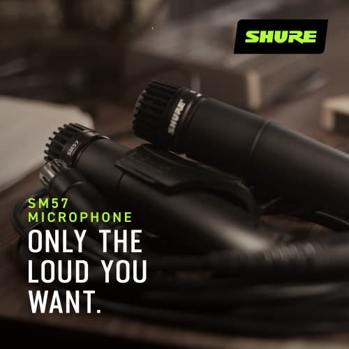 Shure SM57-LC Dynamic Instrument Microphone