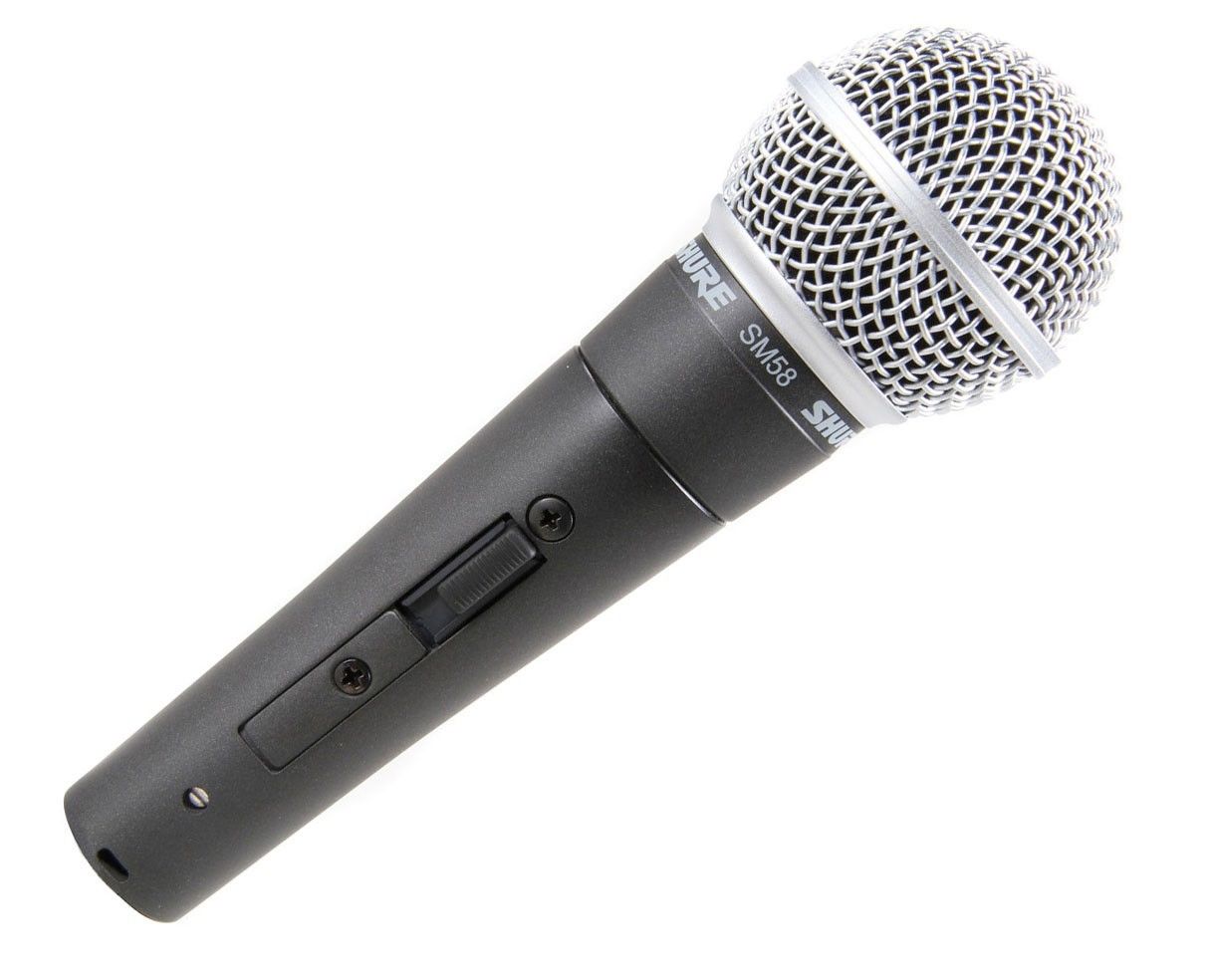 Shure SM58S Vocal Microphone with On/Off Switch