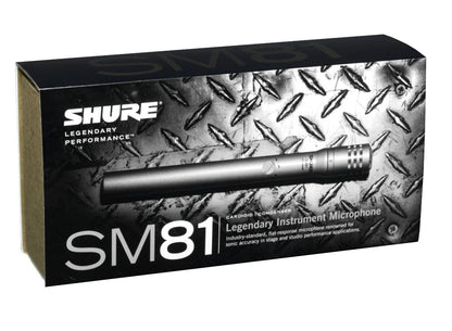 Shure SM81-LC Cardioid Condenser Microphone