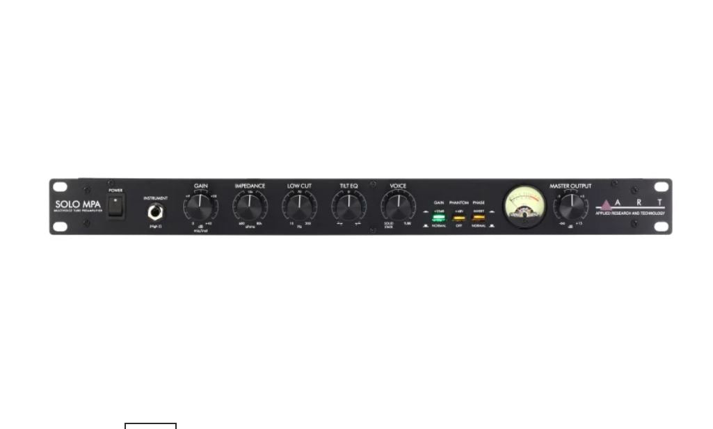 ART Solo MPA Multivoice Tube Preamplifier