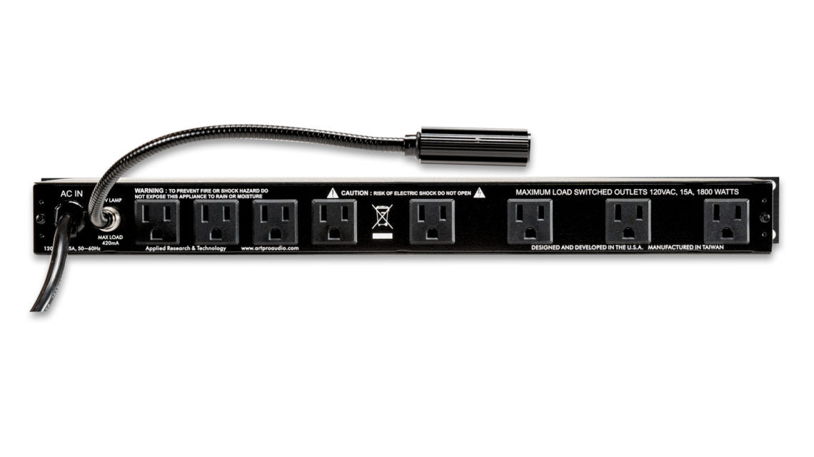 ART SP4X4PROUSB LED Metered Rackmount Power Distribution System