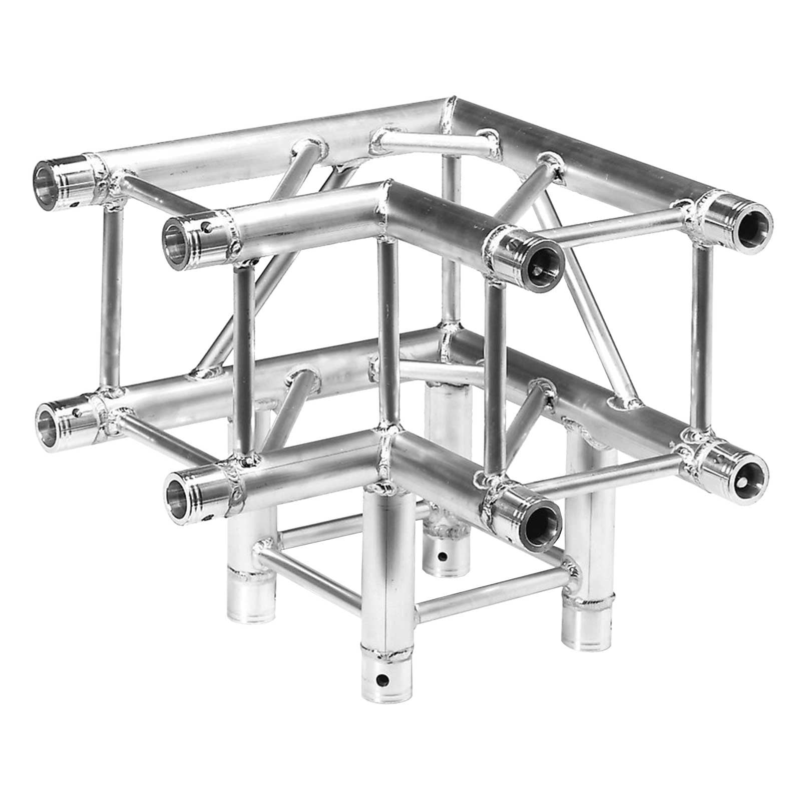 Global Truss Sq-4126 - 1.64Ft (0.5M) 3-Way 90 Degree Corner - 11 7/16 Wide