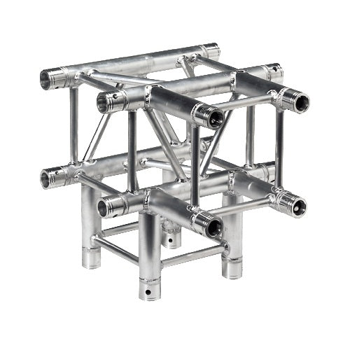 Global Truss Sq-4130 - 1.64Ft (0.5M) 4-Way T-Junction - 11 7/16