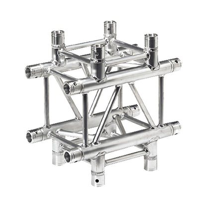 Global Truss Sq-4133 - 1.64Ft (0.5M) 4-Way Cross Junction - 11 7/16 Wide