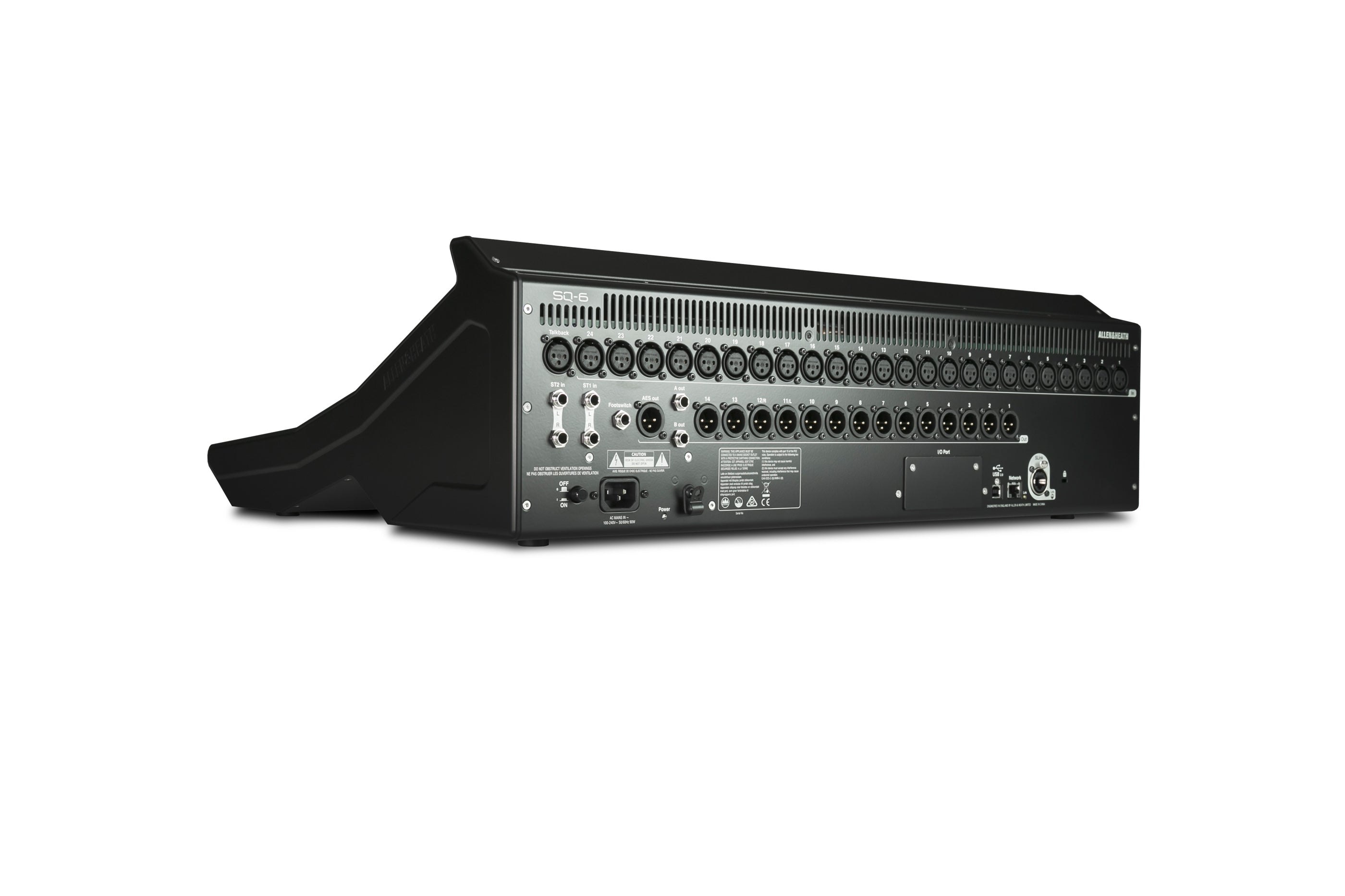 Allen & Heath SQ-6 48-Channel / 36-Bus Digital Mixer with 24+1 Motorized Faders