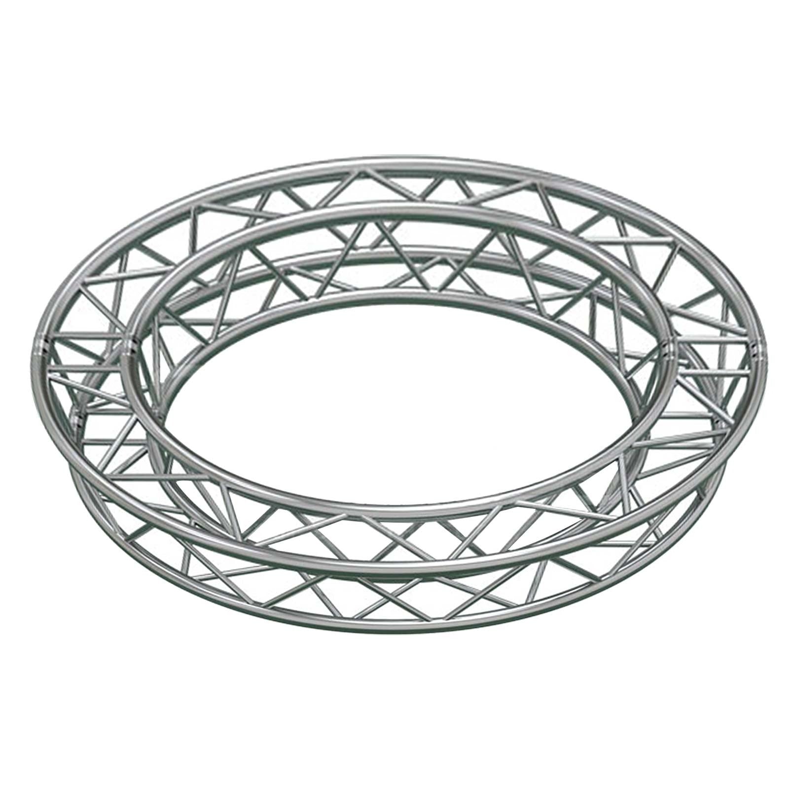 Global Truss Sq-C2-180 - 6.56Ft (2.0M) Square Circle 2 X 180 Degree Arcs