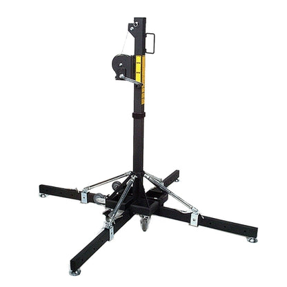 Global Truss St-157 - 15.7Ft Medium Duty Crank Stand W/Outriggers - Max 330Lbs.