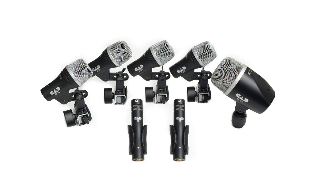 CAD Audio Stage 7 Premium 7-Piece Drum Pack – Digital DJ Gear