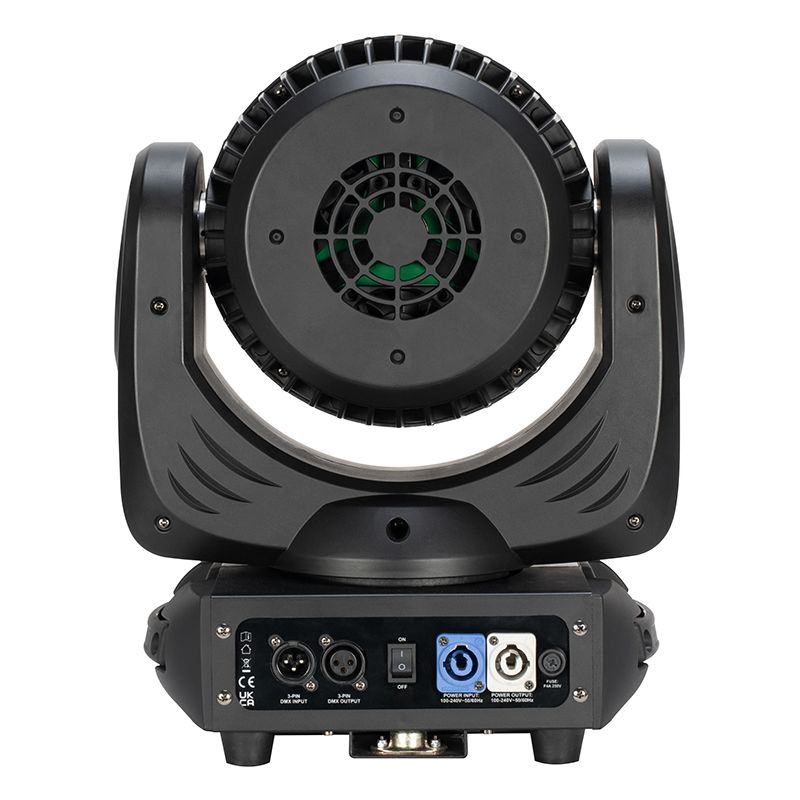 Eliminator Lighting Stryker Wash Quad RGBW LED Moving Head with Motorized Zoom