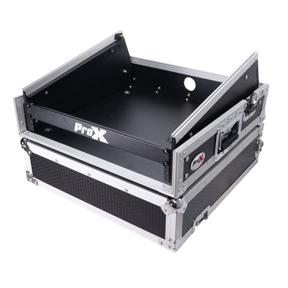 ProX T-2MRSS MK2 2U Vertical Rack and 10U Top Adjustable Angle Slant Mixer