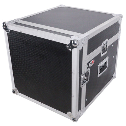 ProX T-6MRSS MK2 6U Vertical Rack and 10U Top Adjustable Angle Slant Mixer