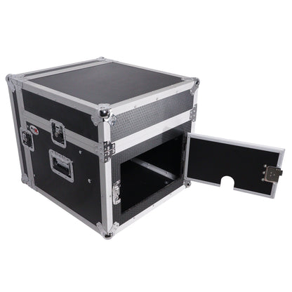 ProX T-6MRSS MK2 6U Vertical Rack and 10U Top Adjustable Angle Slant Mixer