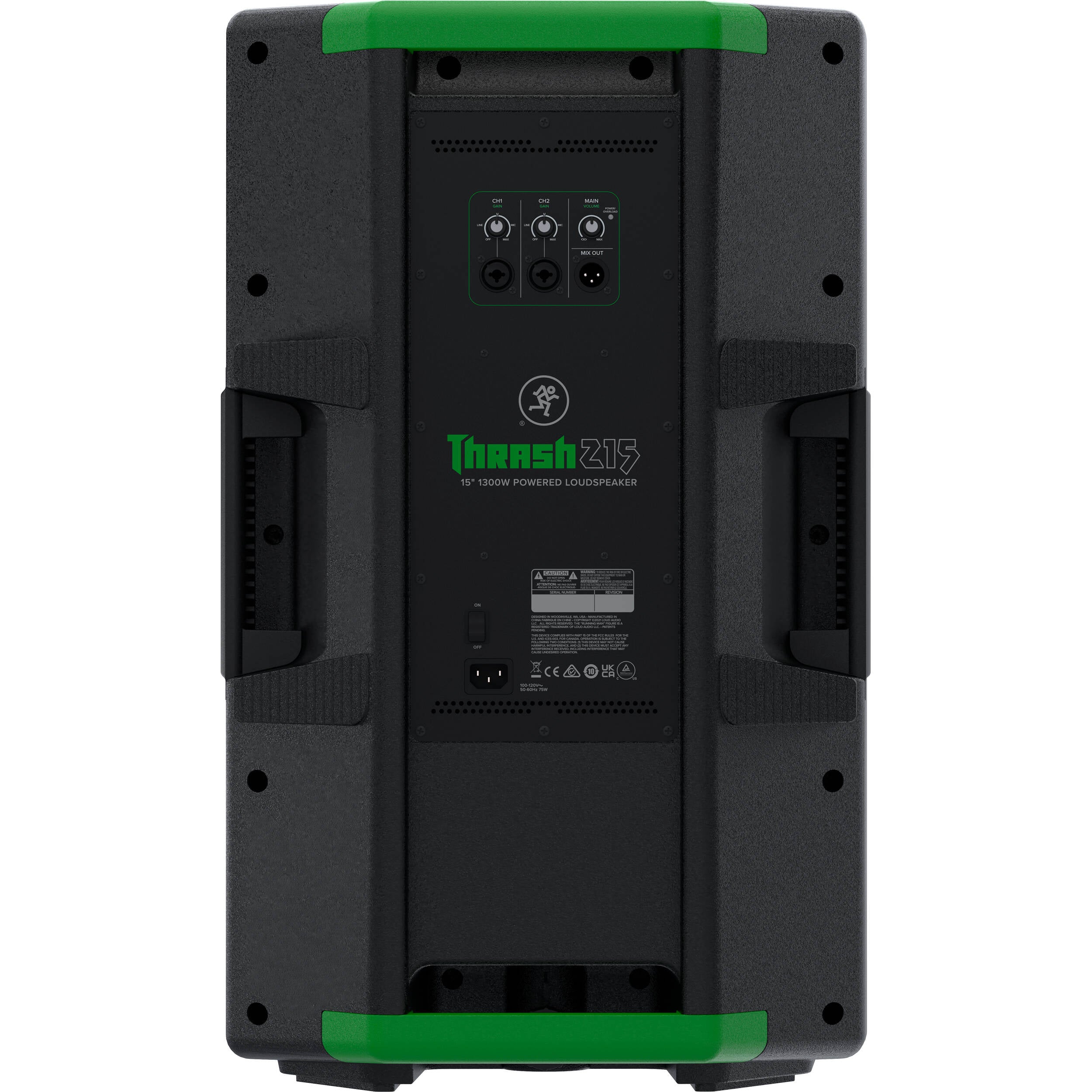 Mackie THRASH215 15 1300 Watt Powered Loudspeaker
