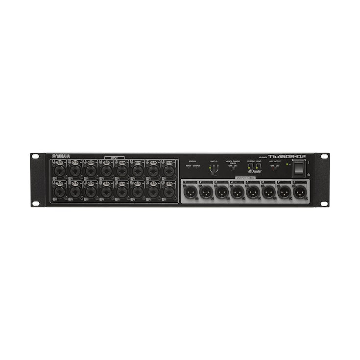 Yamaha TIO1608-D2 Dante-Equipped I/O Rack