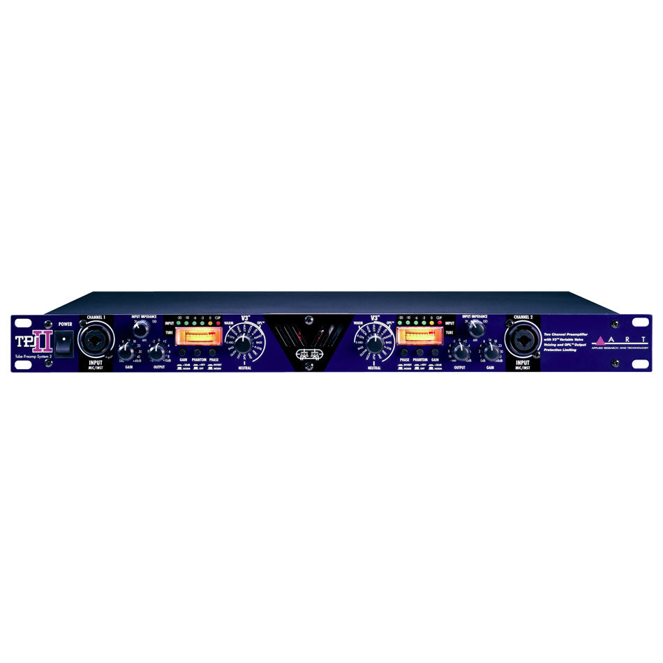 ART TPSII 2-Channel High Performance Tube Preamp System & Variable Valve Voicing