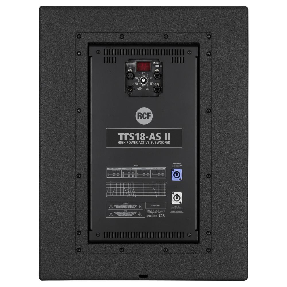 RCF TTS 18-A- MK2 Active High-Power Subwoofer