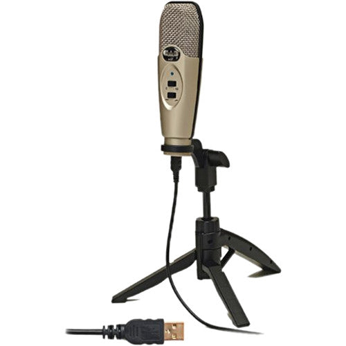 CAD U37 USB Studio Condenser Recording Microphone w/ -10dB Pad Switch
