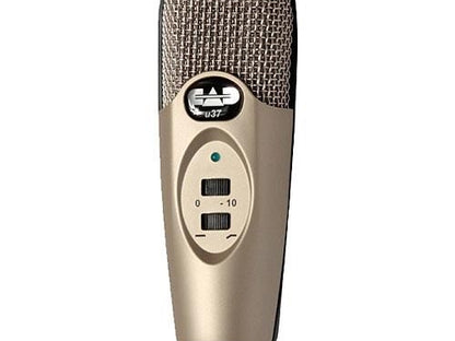 CAD U37 USB Studio Condenser Recording Microphone w/ -10dB Pad Switch