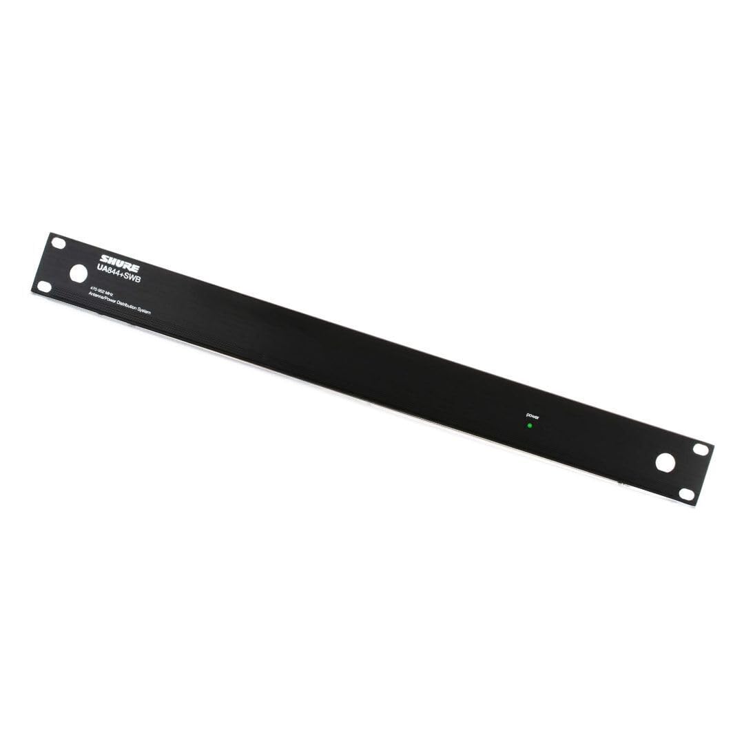 Shure UA844+SWB/LC Wideband Antenna Distribution System & No Antenna Cables (470 to 960 MHz)