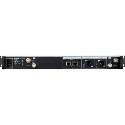 Shure ULXD4D Dual-Channel Digital Wireless Receiver (G50 Frequency Band:  470-534 MHz)