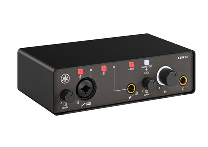 Yamaha UR12MK3 B 2 x 2 USB 2.0 Audio Interface with one mic preamp and 24-bit/192 kHz support