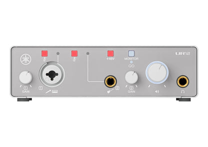 Yamaha UR12MK3 W 2 x 2 USB 2.0 Audio Interface with one mic preamp and 24-bit/192 kHz support