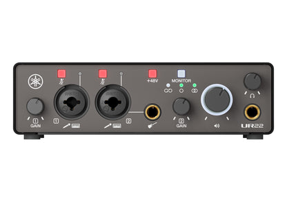 Yamaha UR22MK3 B 2 x 2 USB 2.0 Audio Interface with two mic preamps and 24-bit/192 kHz support