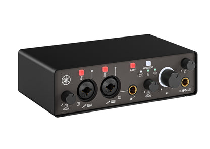 Yamaha UR22MK3 B 2 x 2 USB 2.0 Audio Interface with two mic preamps and 24-bit/192 kHz support