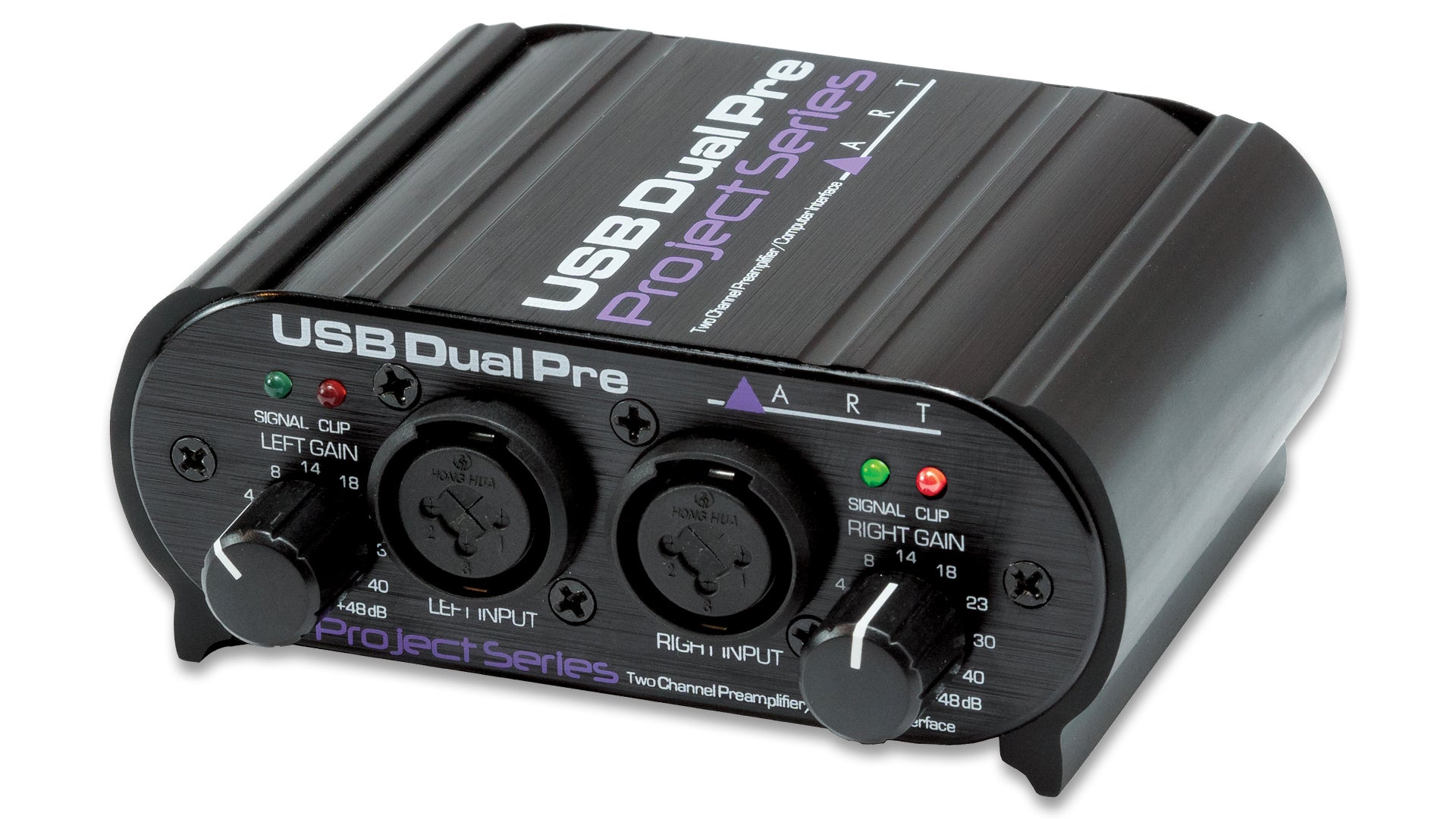 ART USB Dual Pre Project Series 2-Channel Preamp