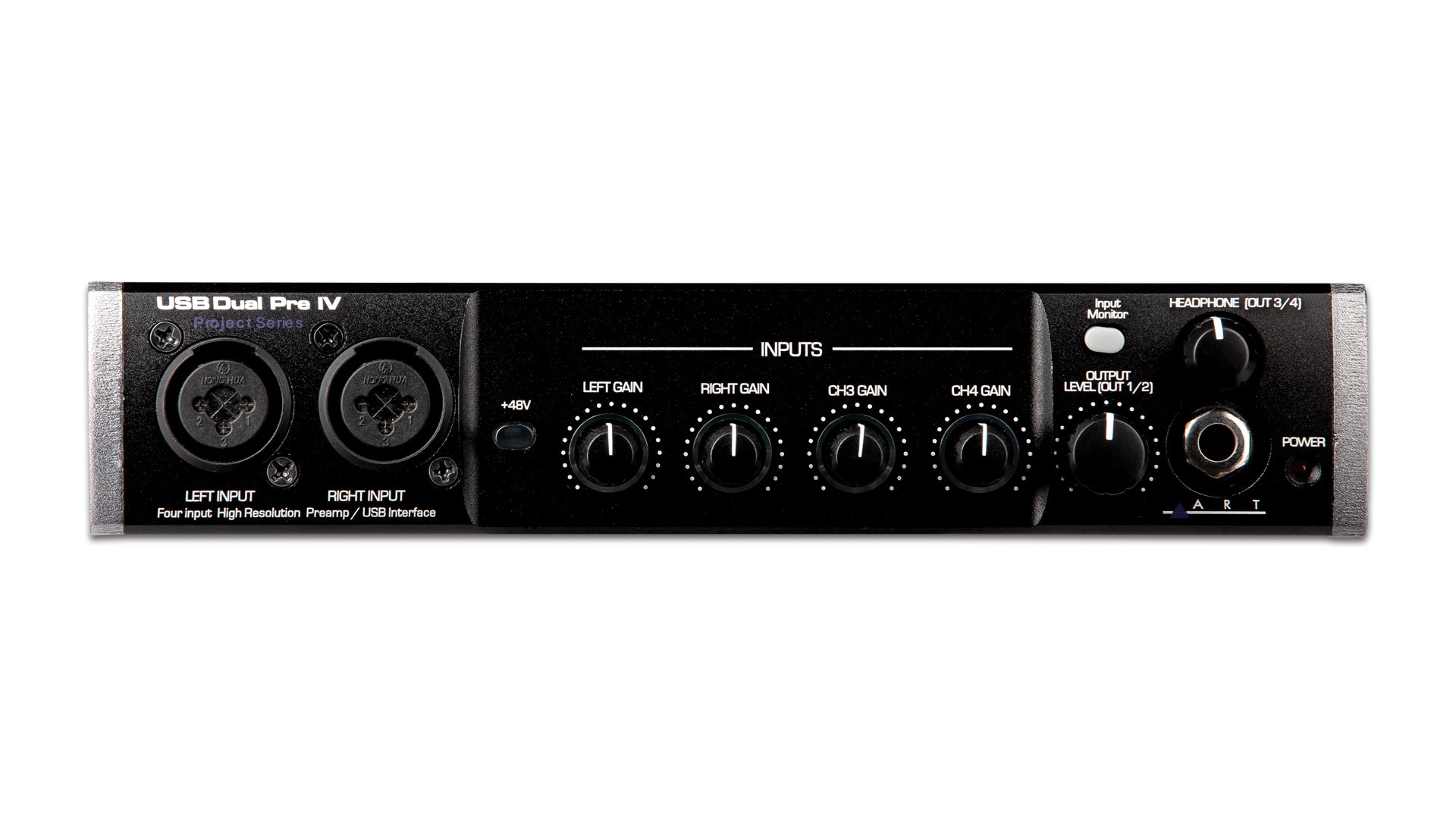 ART USB Pre IV 4-Input / 4-Output USB Audio/MIDI Interface