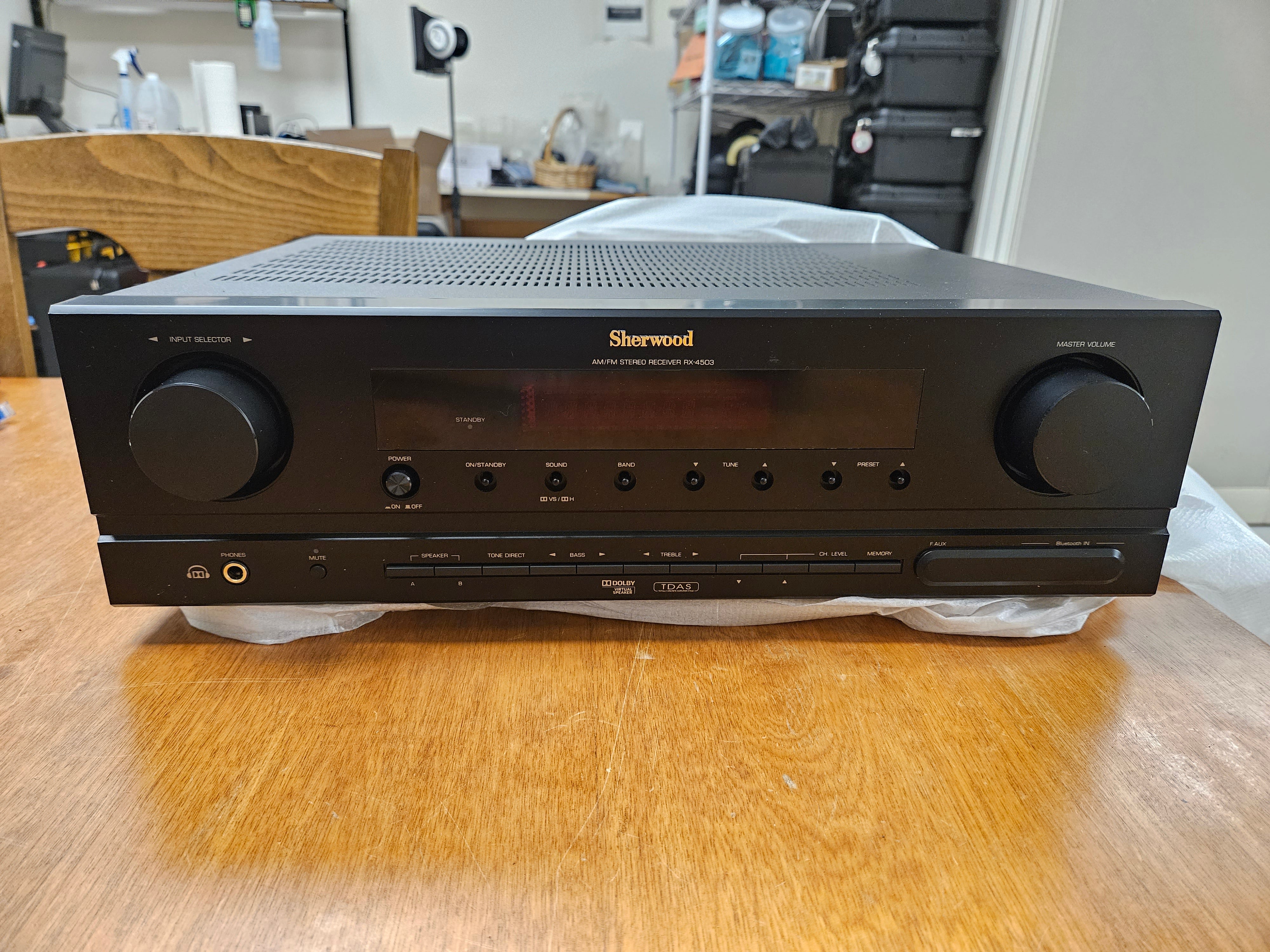 Sherwood RX-4503 AM/FM Stereo Receiver - Used
