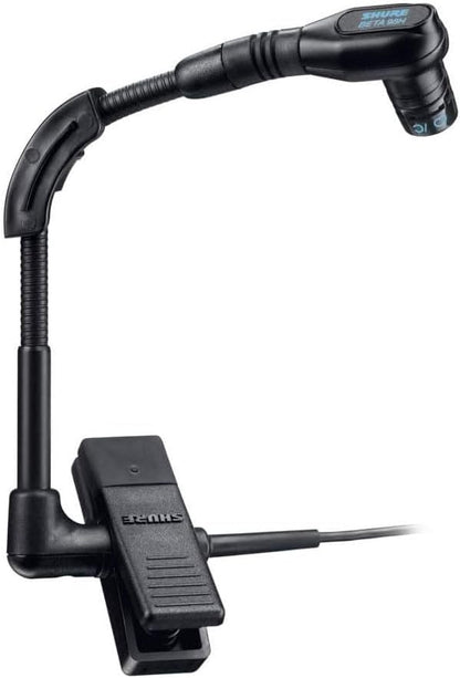 Shure WB98H - C BETA 98 Clip-On Condenser Instrument Microphone with TA4F