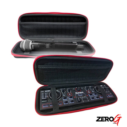 Prox XB-DJ2GO2 Lightweight Hardshell DJ Controller for Numark DJ GO2 and Wireless Mic