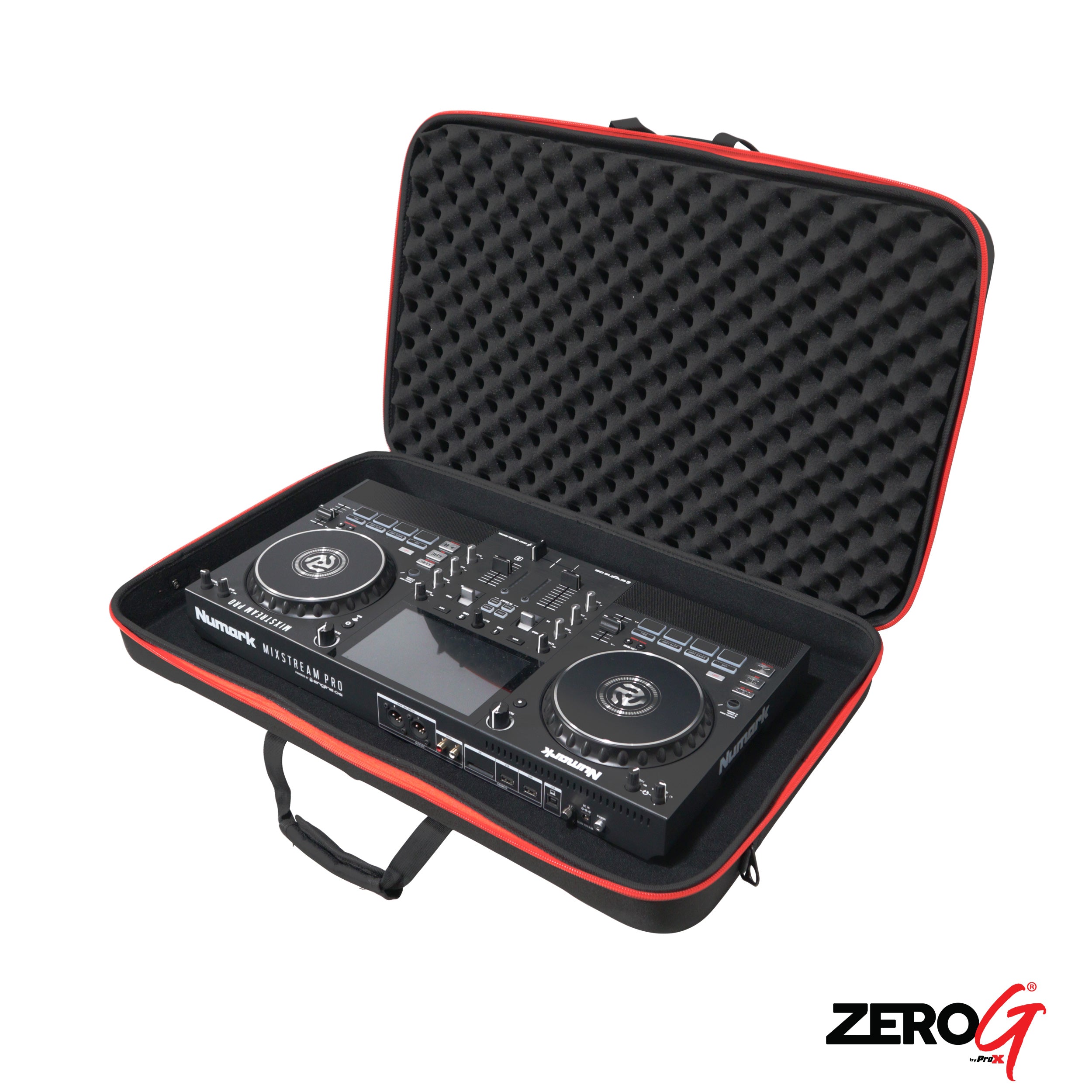 ProX Ultra Lighweight Medium Hardshell DJ Controller with Shoulder Strap