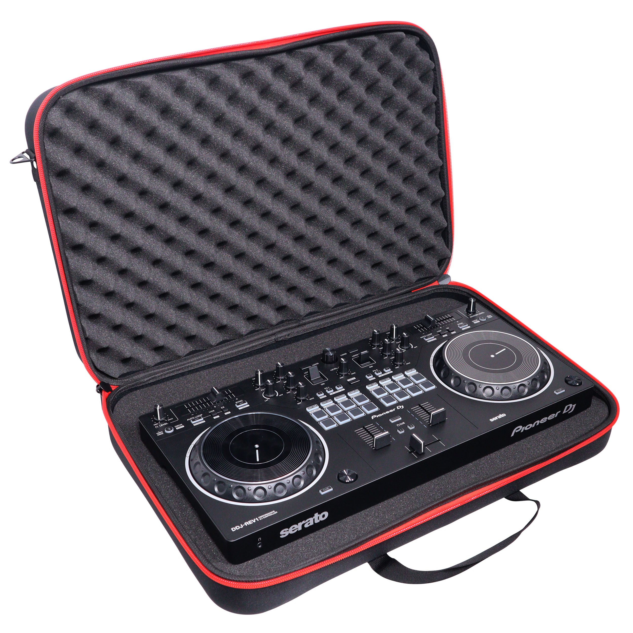 ProX ZeroG Small Lightweight Hardshell DJ Controller with Shoulder Strap