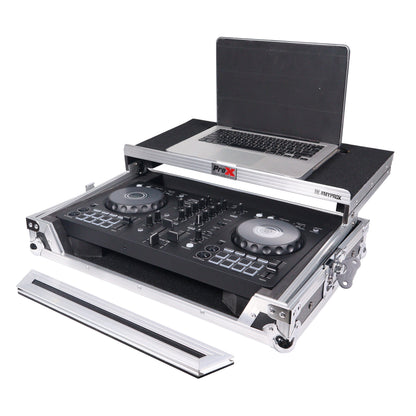 ProX Flight Road Case with Laptop Shelf for Pioneer DDJ-FLX4/DDJ-400/DDJ-SB3 Controlers
