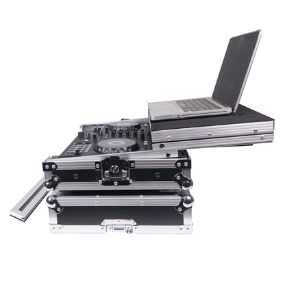 ProX Flight Road Case with Laptop Shelf for Pioneer DDJ-FLX4/DDJ-400/DDJ-SB3 Controlers