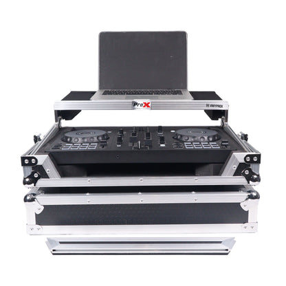 ProX Flight Road Case with Laptop Shelf for Pioneer DDJ-FLX4/DDJ-400/DDJ-SB3 Controlers
