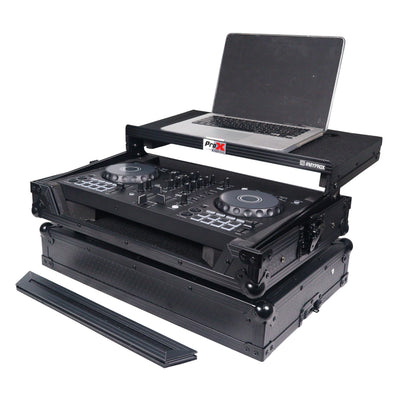 ProX Flight Road Case with Laptop Shelf for Pioneer DDJ-FLX4/DDJ-400/DDJ-SB3 Controlers