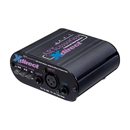 ART XDirect DI Professional Active Direct Box Live Sound/Studio Hum Reducing