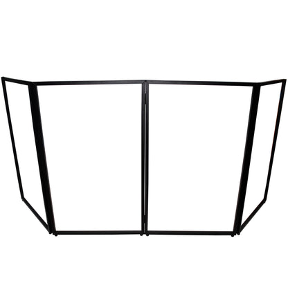 ProX XF-4X3048BMK2 4 Panel DJ Facade with Black and White Scrims