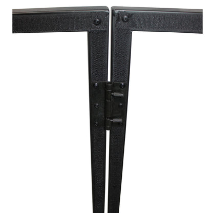ProX XF-4X3048BMK2 4 Panel DJ Facade with Black and White Scrims