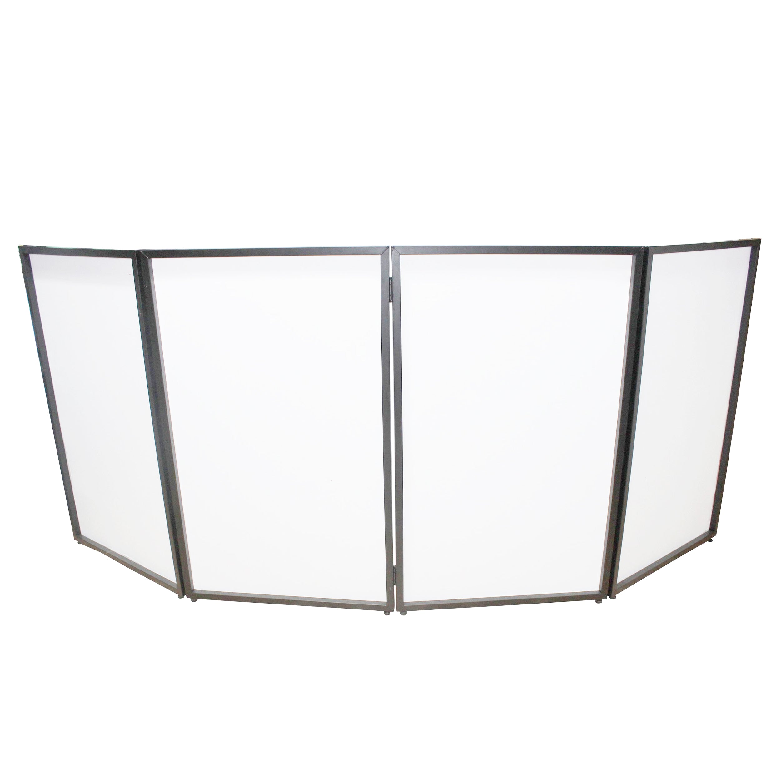 ProX XF-4X3048BMK2 4 Panel DJ Facade with Black and White Scrims