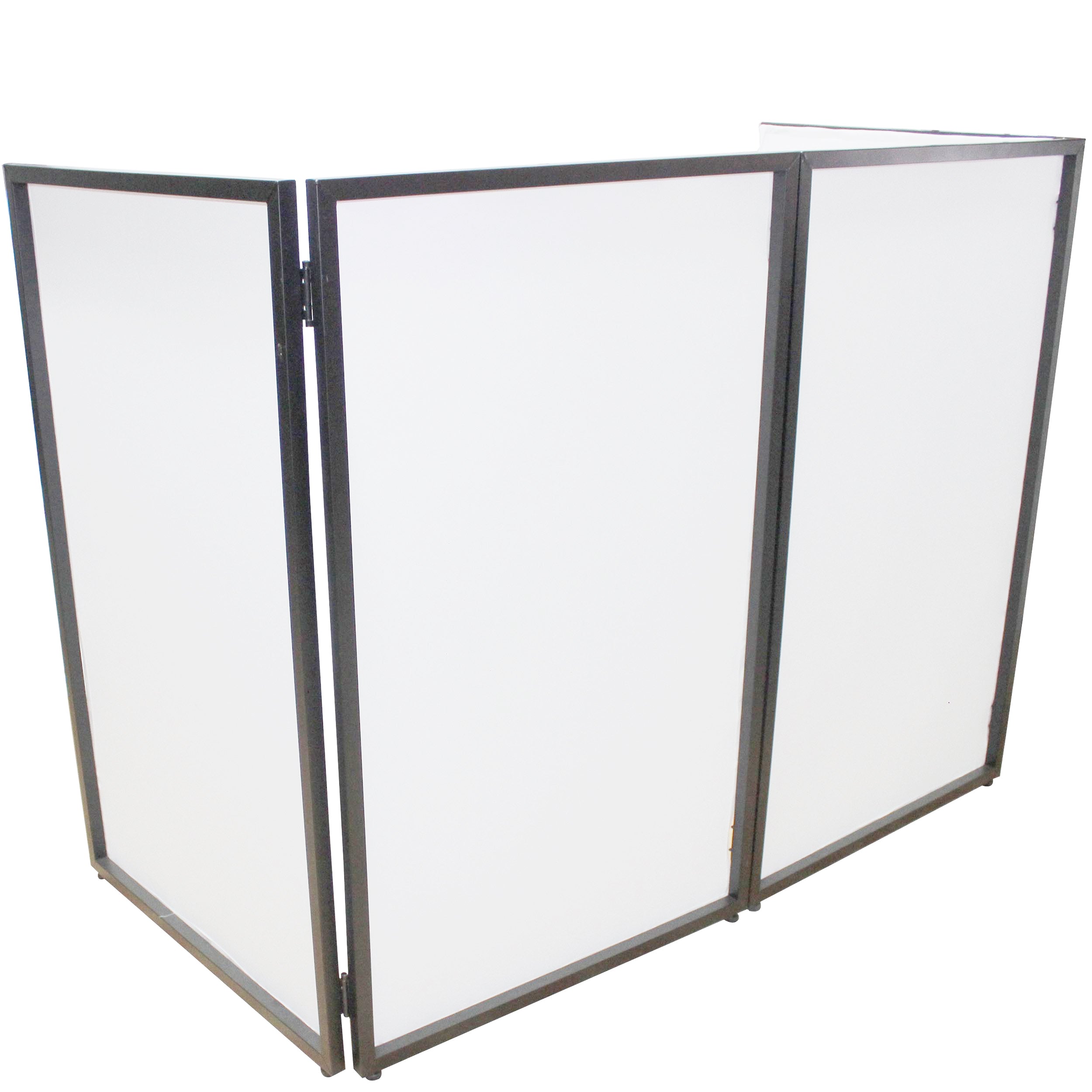 ProX XF-4X3048BMK2 4 Panel DJ Facade with Black and White Scrims
