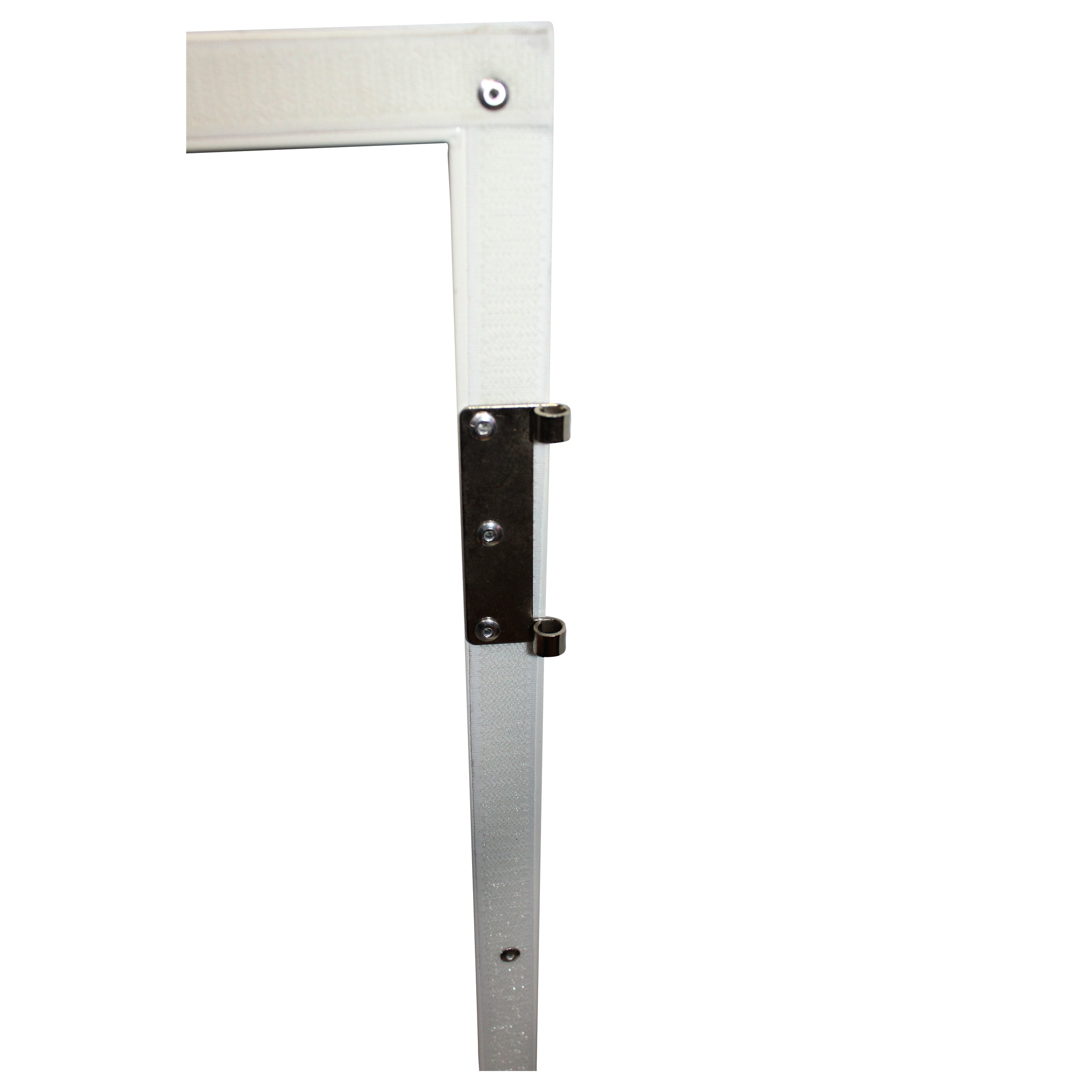 ProX XF-4X3048BW-MK2 Four Panel Collapse and Go DJ Facade with White Frame and Carry Bag